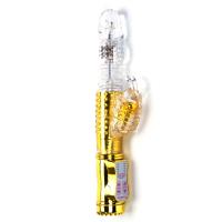 Vibrador De Conejo Telescopio Para Mujeres Masajeador De Vagina Estimulador De Clítoris Masturbador Femenino Juguetes Sexuales Adultos Material De Silicona Ajustable - details 7