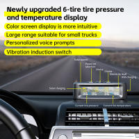 Sistema De Monitoreo Automático De Presión De Neumáticos Con Alarma De Seguridad Y Medición De Temperatura Solar Para Camiones RV 6 Sensores - details 1