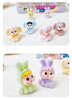 Muñeca Labubu Llorona Pequeña Y Bonita En Caja Sorpresa Creativa De Tres Dimensiones Para Coche Blind Box De Película Y Anime - details 3