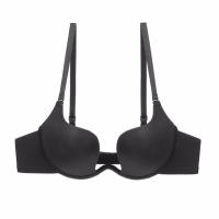 Sujetador De Push up Para Mujer Sin Espalda Estilo Sexy Recogedor Invisibles Sin Costuras De Corte Profundo Bragas De Boda Lencería Transparente Sin Aros - details 2