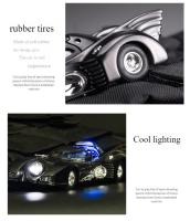 Coche De Batería De Acción De Película 1:36 Con Sonido Y Luz Vehículo De Retroceso Para Decoración Juguete Educativo Para Niños - details 10