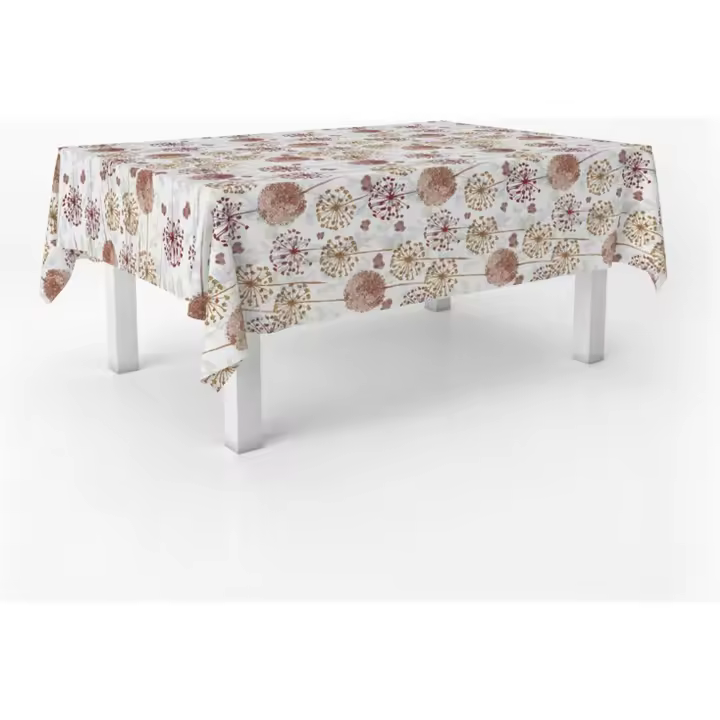 ECOMMERC3  Mantel Hule Mesa Rectangular Tamaño desde 100x140 cm hasta 300x140 cm, Estilo, Durabilidad y Fácil Limpieza para tu Mesa - Mantel Hule Antimanchas e Impermeable - 1