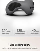 Almohada De Cuello Multifuncional En Forma De U De Espuma Suave De Reacción Lenta Para Viajes Y Sueño Almohada De Masaje Para La Salud Del Cuello - details 3