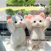 Juguete De Mano De Gato Grande En Silicona Suave Para Alivio Del Estrés Regalo Para Niños Y Adultos Figura De Gato Mochi - details 10