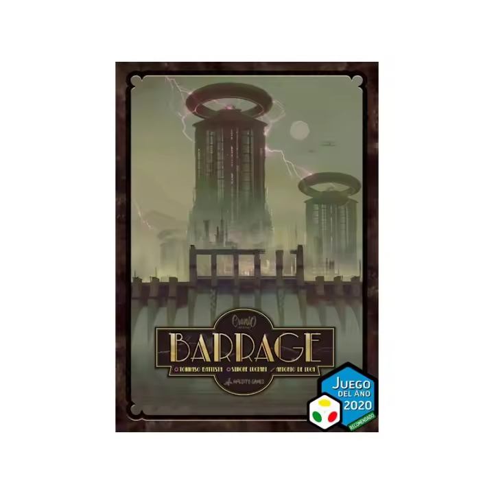 Maldito Games Barrage - Juego de Mesa Épico de Construcción de Imperio Hidroeléctrico - 1