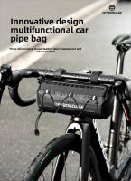 Bolsa De Manillar Para Bicicleta OFFBONDAGE Impermeable Gran Capacidad Accesorio De Ciclismo MTB Y Carretera Bolsa De Almacenamiento Portátil - details 0