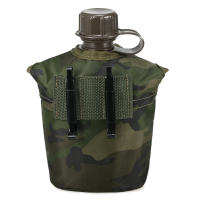 Botella De Agua Para Experiencias Al Aire Libre Y Camping 1L Con Tapa Botella De Sobrevivencia Militar Para Senderismo Y Deportes - details 9