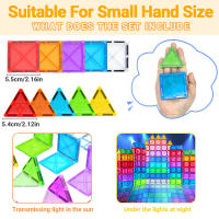 Juego De Construcción Magnético Para Niños Y Niñas Set Educativo De Bloques Magnéticos Para Preescolar Kit De Construcción Magnético STEM Regalo De Cumpleaños - details 6