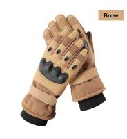 Guantes De Motocicleta Para Hombre Impermeables Y Transpirables Toque De Pantalla Moto Motocross Negro Material Poliéster Y Nylon - details 8