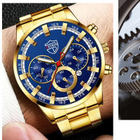 Reloj De Pulsera De Acero Inoxidable Para Hombre Estilo Casual Y Deportivo Calendario Luminoso Resistente Al Agua Con Cierre De Pulsera - details 4
