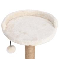 vidaXL Árbol para gatos con poste rascador 123 cm hierba marina - details 6