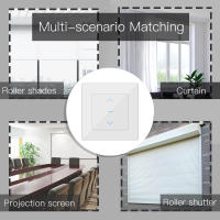 Interruptor Inteligente WiFi MOES Para Cortinas Motorizadas Y Rollos Blindados Compatible Con Tuya Smart Life App Alexa Google - details 8