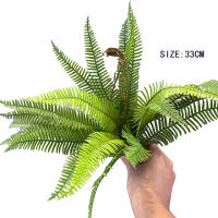 Hojas Dearenal Artificiales 33-48cm Para Decoración De Oficinas Y Hogares Accesorios Para Paredes De Plantas Persa Material De Plástico Para DIY - details 7