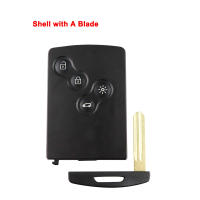Carcasa De Llave Inteligente Para Renault Laguna Koleos Fluence Megane Clio Scenic Captur Duster Logan Sin Logo Y Llave Remota - details 1