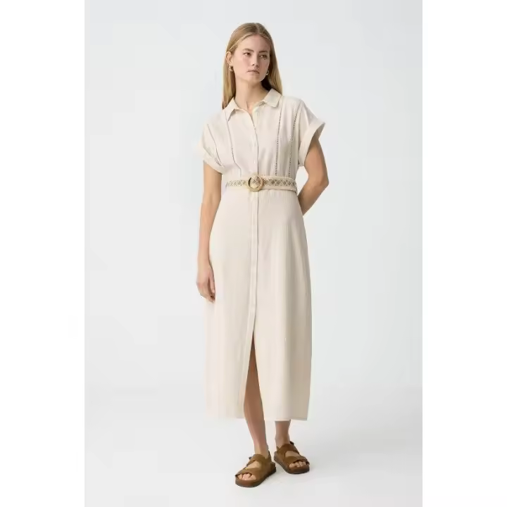 Marcas Mujer Ropa Tiffosi Tiffosi mujer Vestidos y monos  Vestido -Tiffosi- Riley abedul - 1