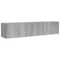 vidaXL Set de muebles para TV 2 pzas madera contrachapada gris Sonoma - details 1