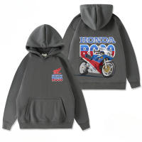Sudadera De Capucha Para Hombre Honda RC30 1990 Motocicleta Customizada Para Clubes Al Aire Libre Con Capucha Estampado De Motocicleta Material De Algodón Otoño E Invierno - details 9