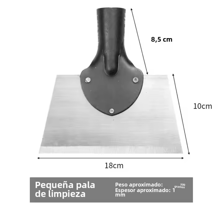 Shovel De Jardín Multifuncional De Acero Mángano 18/25/30cm Escarificador Para Riego Y Plantación Herramienta De Limpieza Para El Jardín - 1