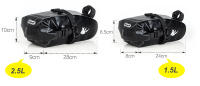 Bolsa De Bicicleta Rhinowalk Para Asiento 1.5L/2.5L Completa Impermeable Accesorios De Bicicleta MTB Road Reparación Herramientas - details 7