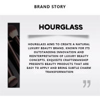 Cepillo De Maquillaje Hourglass No.1 Cabeza Redonda De Polvo Fibra Suave Y Amigable Con La Piel Diseño De Moda Cepillo Facial Individual - details 4