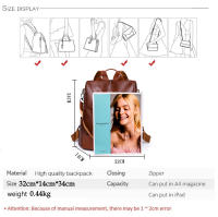 Mochila Antirrobo Para Mujer Diseño Casual Multifuncional Bolsa De Viaje Con Múltiples Bolsillos Adecuada Para Exterior Y Deporte - details 1