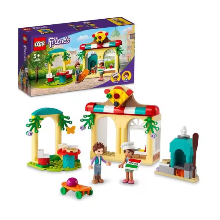LEGO Friends 41705 Pizzería de Heartlake City edad a partir de 5 años, contiene 144 piezas 23L41705 - 1