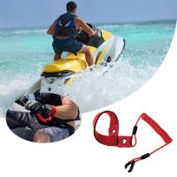 Cuerda De Apagado Para Barco Compatible Con Jet Ski Y Motor De Exterior De Marina Correa De Detención De Enganche En El Muñeca (rojo/azul) Accesorio Marítimo - details 4
