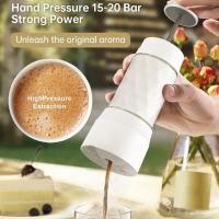 Espresso mini Cápsula de presión de la mano del Hogar portátil al Aire Libre máquina de Café del coche - details 2