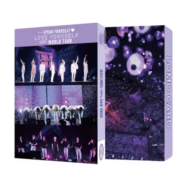 Correos BTS Tarjetas LOMO Tarjetas de Colección de Personajes Kim Taekhyung Tian Jungkook - 1