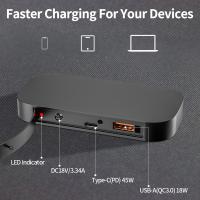 Flashfish TSP18V 60W Panel Solar Plegable con Cargador Portátil, 2 Salidas USB y Conectores DC, Carga Rápida Inteligente, Alta Eficiencia (21.5-23.5%), Ligero y Ajustable, Ideal para Generadores Solares y Dispositivos Móviles - details 6