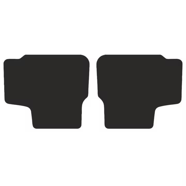 Alfombrillas traseras para Volkswagen Up! hatchback 2011- - 1