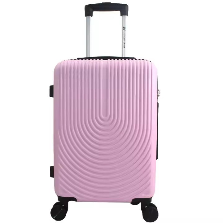Maleta Avión Equipaje de Mano Viaje Trolley Cab ABS Rígida 4 Ruedas Maleta de Cabina Rígida with Telescópica ASA 57x35x20CM España 48-27 horas en llegar - 1