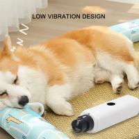Cortauñas Eléctricas Para Perros Y Gatos Recargables USB Con Luz LED Cortauñas Silenciosas Para Uñas De Pies De Mascotas Suministros De Peluquería Para Mascotas - details 8