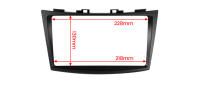 Marco De Radio Para Coche 9 Pulgadas Para Suzuki Swift 2011-2015 Marco De Instalación De Pantalla 2DIN DVD Adaptador De Bisel - details 6