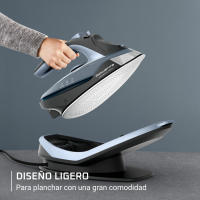 Rowenta Freemove Force, plancha de vapor sin cable, eficiente, calentamiento rápido, ligera, recarga rápida, 40 g/min de salida de vapor, apagado automático, DE6720D1 - details 1