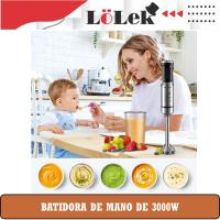 LoLek Batidora de Mano 4 en 1 | 300W de Potencia | Batidor de Huevos | Picador de Carne y Verduras | Licuadora Potente | Incluye Taza Medidora | Diseño Ergonómico | Fácil de Limpiar y Usar | Herramienta Multifunción para Cocina 🍲⚡ - details 1
