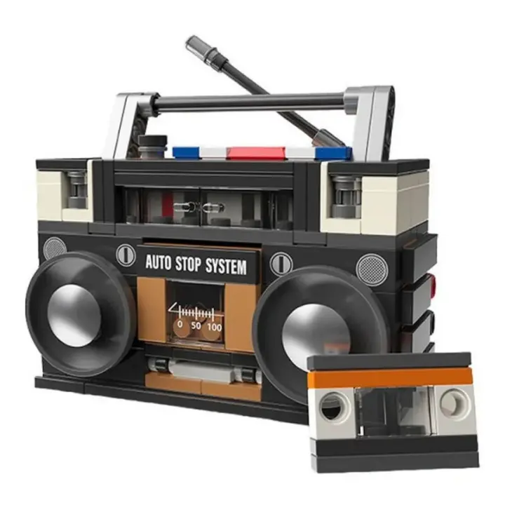 Kit bloques construcción Radio Casette MBMT005 MADNESSTOY - 1