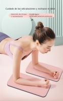 Pequeño Rueda Abdominal Antideslizante Portátil Con Almohadillas De Rodilla Y Codo Para Ejercicio En Gimnasio Interior Y Exterior Tapetes De Yoga - details 0