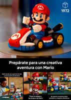 LEGO 72037 Super Mario Mario Kart Mario y Kart Estándar, Regalo Coleccionable para Adultos - details 0