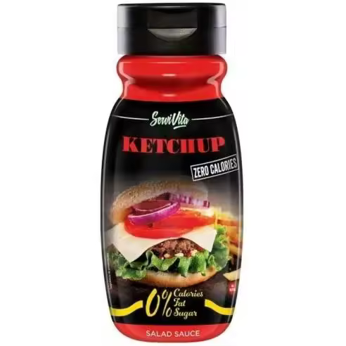 Salsas y siropes servivita (320ml) - Servivita *todos los sabores* / Bajas en calorías - 1