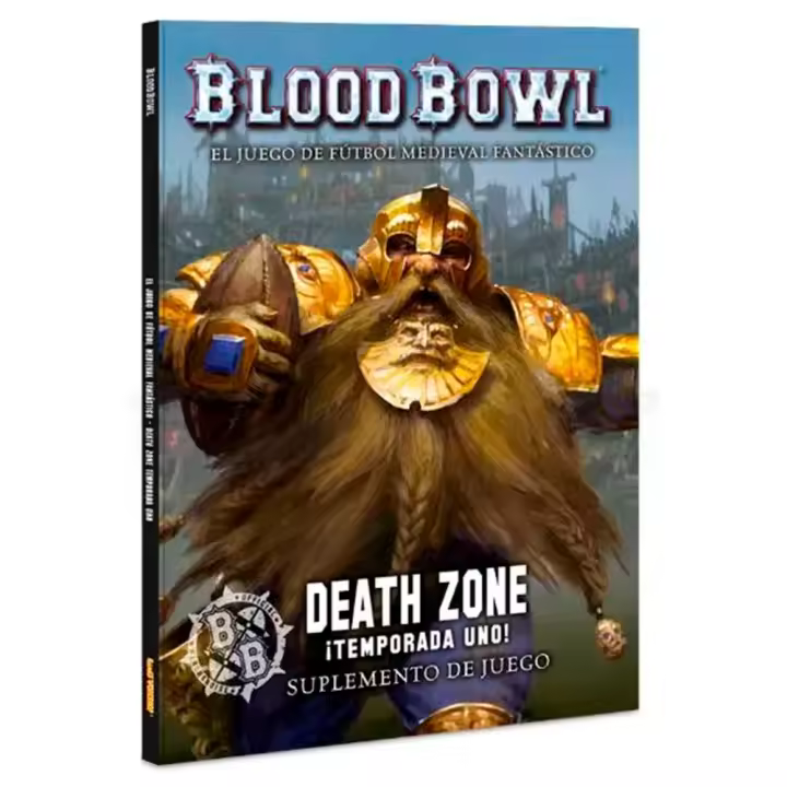 GAMES WORKSHOP - DEATH ZONE TEMPORADA UNO - BLOOD BOWL SUPLEMENTO DE JUEGO PARA BLOOD BOWL - EN CASTELLANO - 1