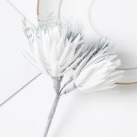 Artesanales Flores Artificiales Para Decoración De Hogar Boda Navidad Guirnalda Accesorios De Novia Descuento Scrapbooking Fondo De Pared Plantas Falsas - details 3