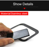 Pegatinas De Acero Inoxidable Para Manija De Bolsillo Del Copiloto De Toyota Corolla E210 2019-2024 Cubierta De Marco Accesorios De Interior Para Coche - details 3