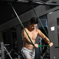 Banda De Fitness Unisex Elástica De Goma Para Ejercicios En Casa Y Gimnasio Resistencia Loop Energía Entrenamiento De Fortalecimiento Muscular - details 14