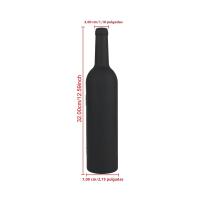 Juego De 5 Piezas De Acero Inoxidable Con Botella Forma De Estuche Tapa De Derrame Anillo Cortador De Película Roedor De Vino Accesorios De Abrevidrios - details 10