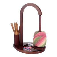 Soporte Magnético De Madera Para Hilo Y Gancho De Crochet Rotación 360° Ideal Para Enthusiasts De La Tejer Y Crochet Regalo Perfecto - details 0