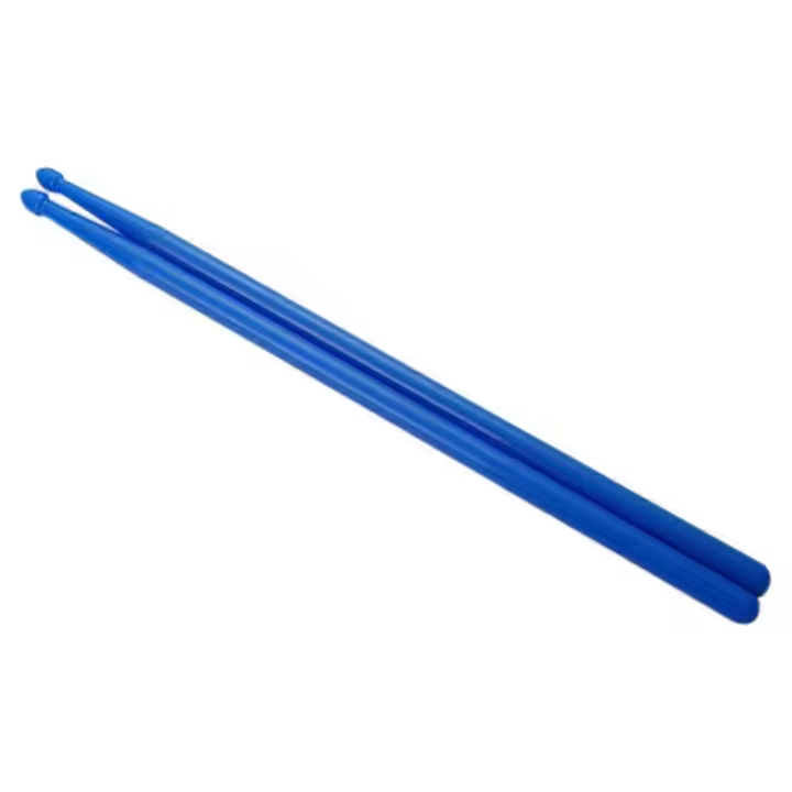 Tambores y baquetas, Tambores luminosos de nailon para principiantes, Baqueta luminosa [Azul] - 1