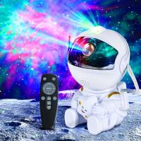 Proyector De Galaxias Estelares Con Nave Espacial Y Rocket Cálido Luz Nocturna LED Decoración De Habitación Regalo Para Niños - details 2