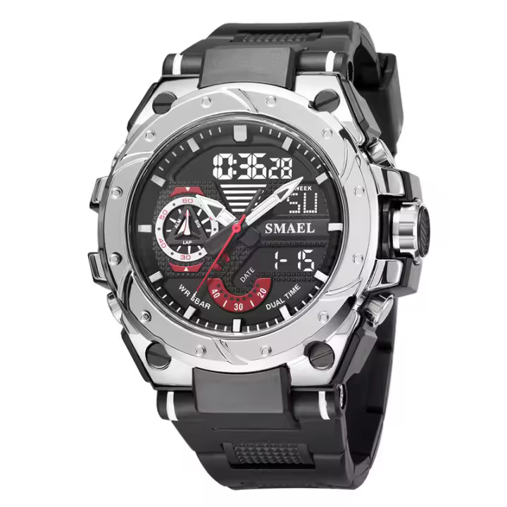 Smartwatches Reloj de Pulsera de Cuarzo para Hombre Minimalist with Pulsera de Acero Inoxide - 1