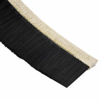 Cubierta De Polvo De Níquel De 70mm/100mm Cepillo Para Aspiradora Accesorio De Engrapado Máquina CNC Total Longitud 1M Material Nylon - details 1